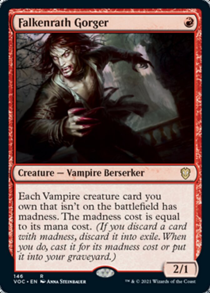 Falkenrath Gorger [Innistrad: Crimson Vow Commander] | Eastridge Sports Cards & Games