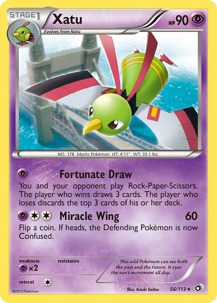 Xatu (56/113) [Black & White: Legendary Treasures] | Eastridge Sports Cards & Games