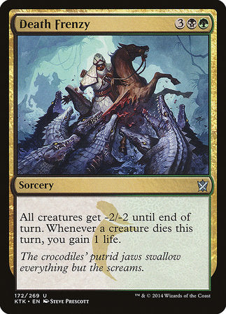 Death Frenzy [Khans of Tarkir] | Eastridge Sports Cards & Games