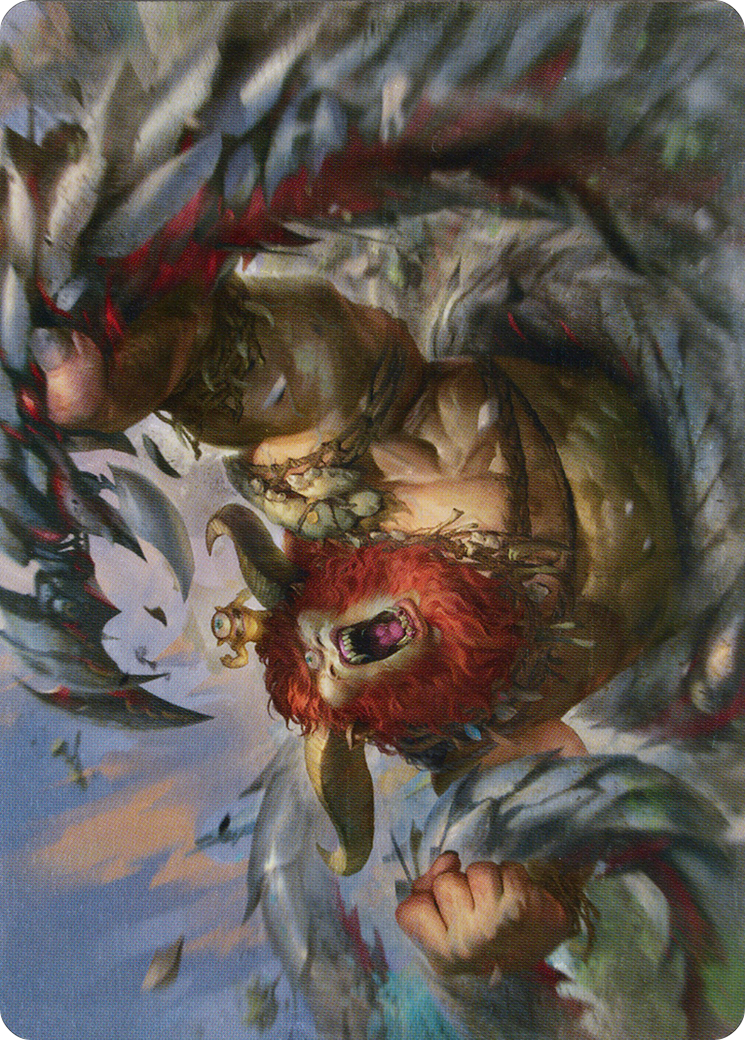Borborygmos and Fblthp Art Card (42) [March of the Machine Art Series] | Eastridge Sports Cards & Games