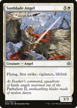 Sunblade Angel [War of the Spark] | Eastridge Sports Cards & Games