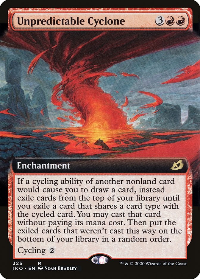 Unpredictable Cyclone (Extended Art) [Ikoria: Lair of Behemoths] | Eastridge Sports Cards & Games