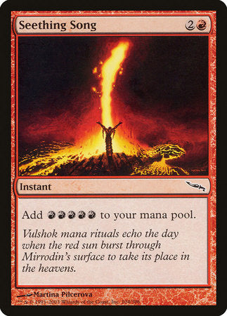 Seething Song [Mirrodin] | Eastridge Sports Cards & Games
