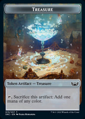 Thopter // Treasure (013) Double-sided Token [Streets of New Capenna Commander Tokens] | Eastridge Sports Cards & Games