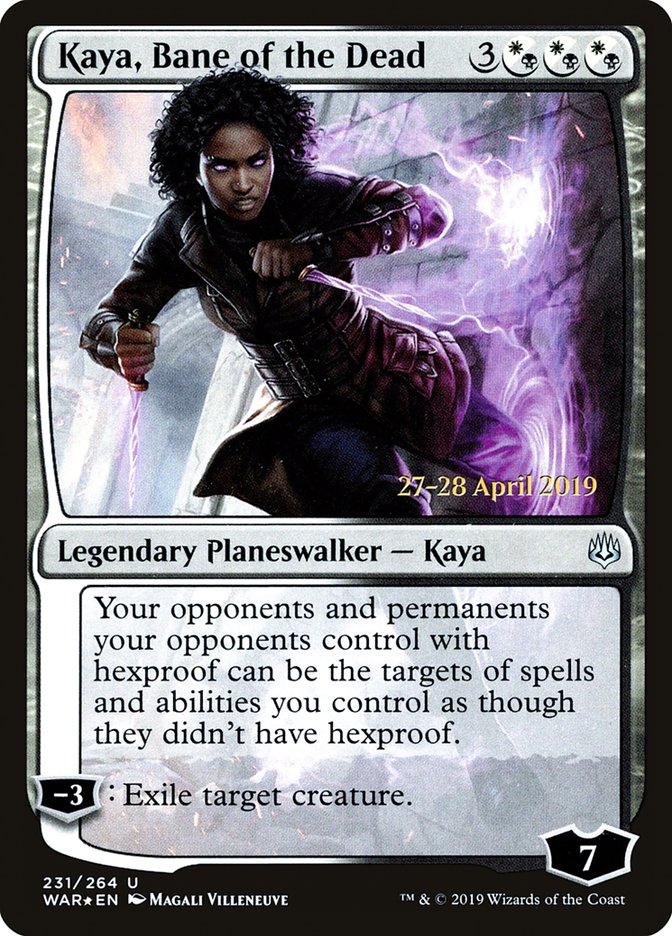 Kaya, Bane of the Dead  [War of the Spark Prerelease Promos] | Eastridge Sports Cards & Games