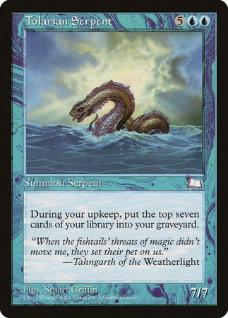 Tolarian Serpent [Weatherlight] | Eastridge Sports Cards & Games