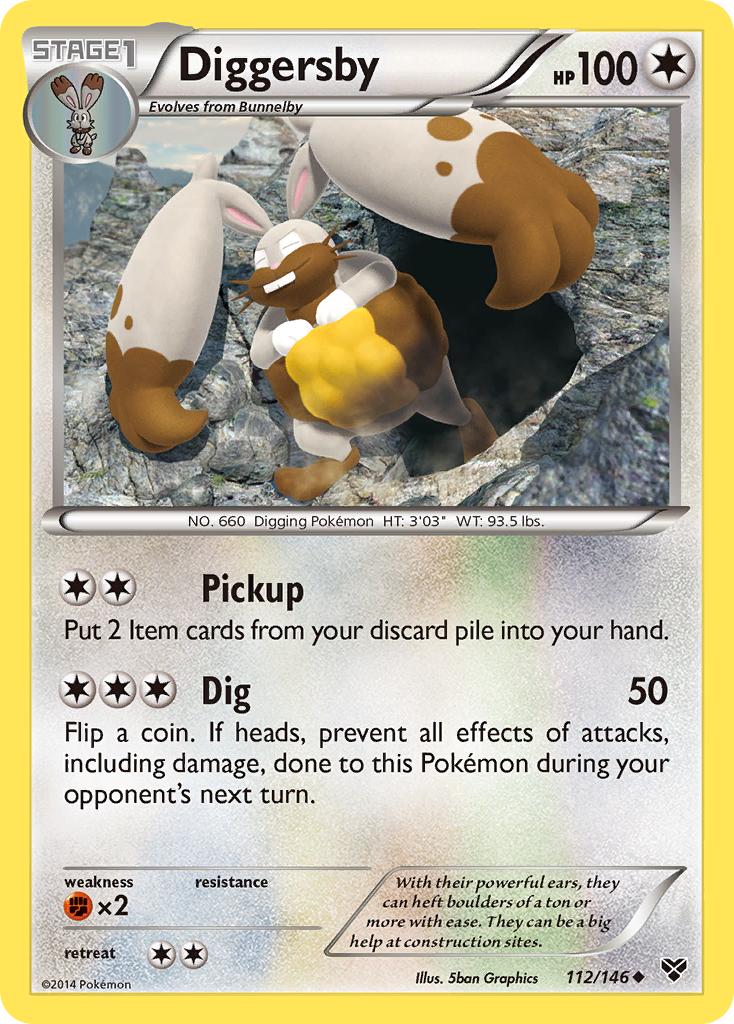 Diggersby (112/146) [XY: Base Set] | Eastridge Sports Cards & Games