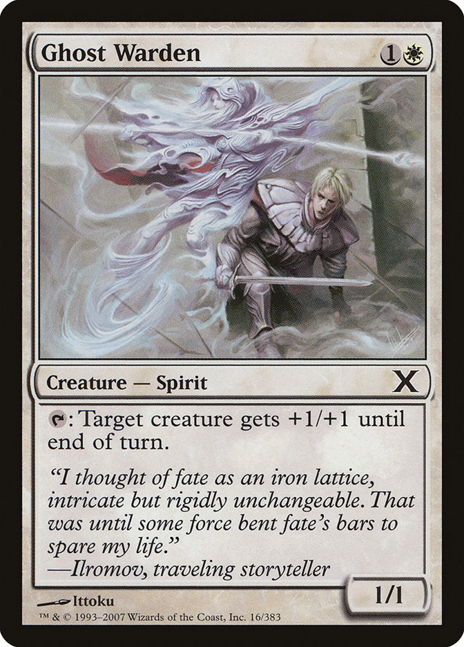 Ghost Warden [Tenth Edition] | Eastridge Sports Cards & Games