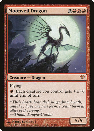 Moonveil Dragon [Dark Ascension] | Eastridge Sports Cards & Games
