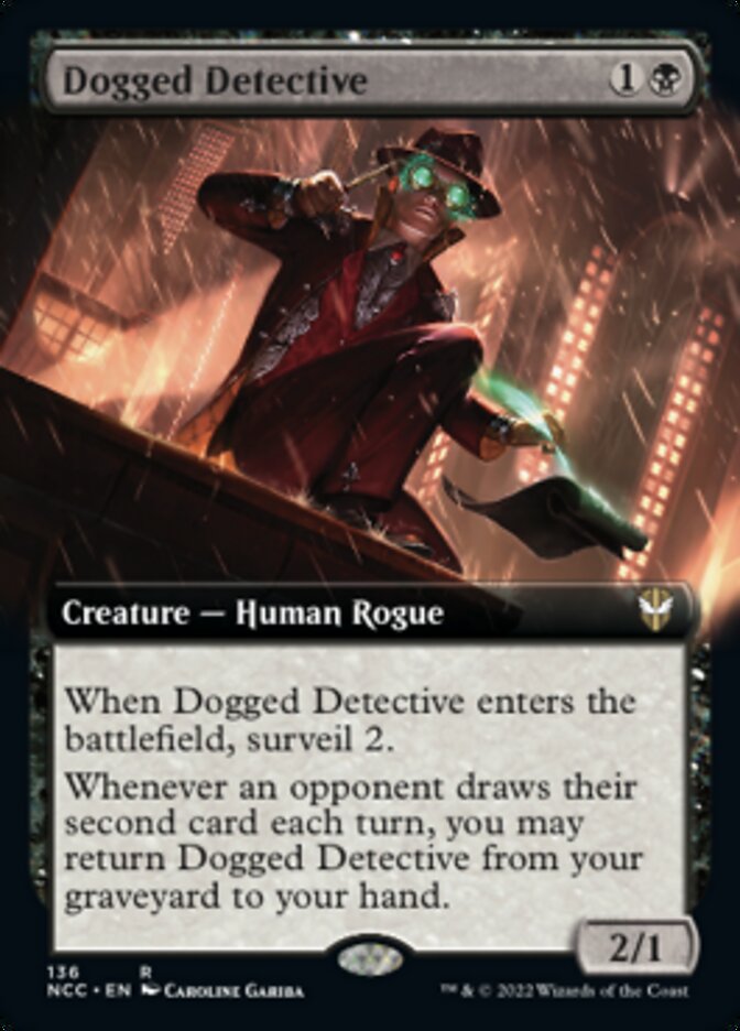 Dogged Detective (Extended Art) [Streets of New Capenna Commander] | Eastridge Sports Cards & Games