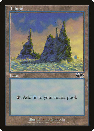 Island (337) [Urza's Saga] | Eastridge Sports Cards & Games