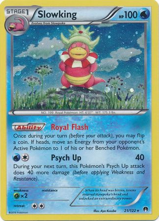 Slowking (21/122) (Cosmos Holo) [XY: BREAKpoint] | Eastridge Sports Cards & Games