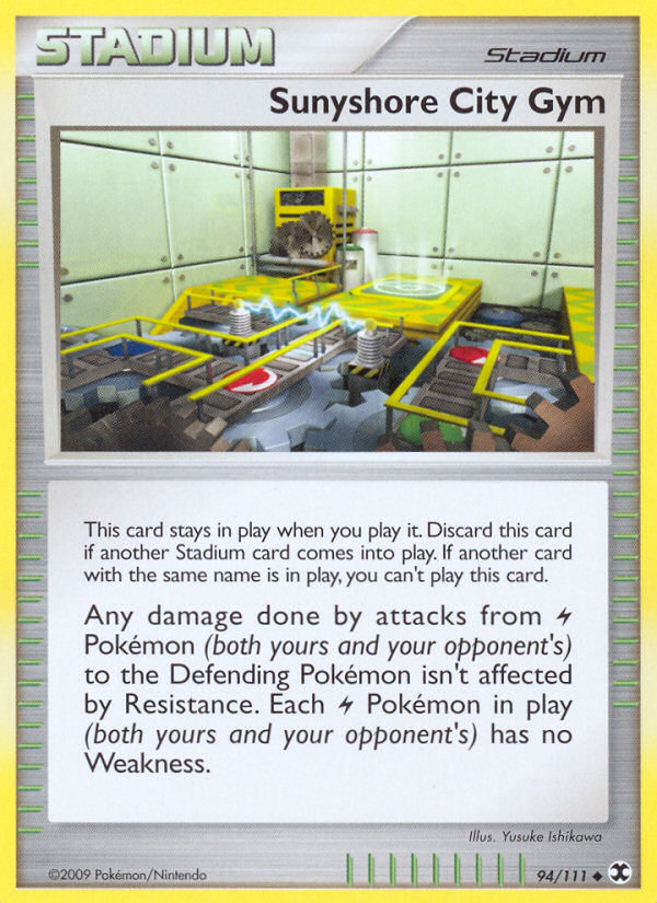 Sunyshore City Gym (94/111) [Platinum: Rising Rivals] | Eastridge Sports Cards & Games