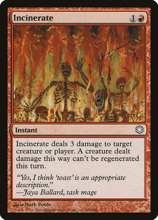 Incinerate [Coldsnap Theme Decks] | Eastridge Sports Cards & Games