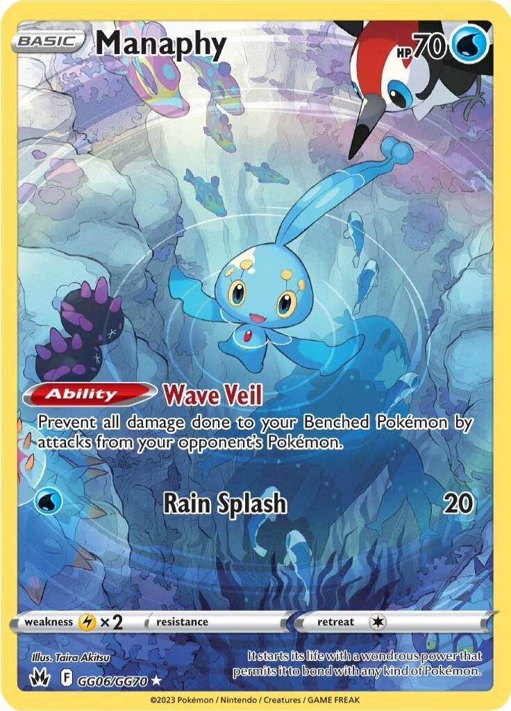 Manaphy (GG06/GG70) [Sword & Shield: Crown Zenith] | Eastridge Sports Cards & Games