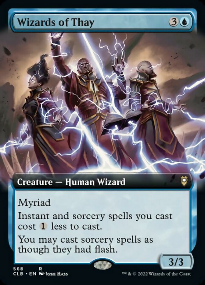 Wizards of Thay (Extended Art) [Commander Legends: Battle for Baldur's Gate] | Eastridge Sports Cards & Games