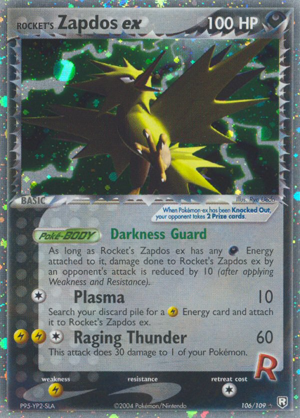 Rocket's Zapdos ex (106/109) [EX: Team Rocket Returns] | Eastridge Sports Cards & Games