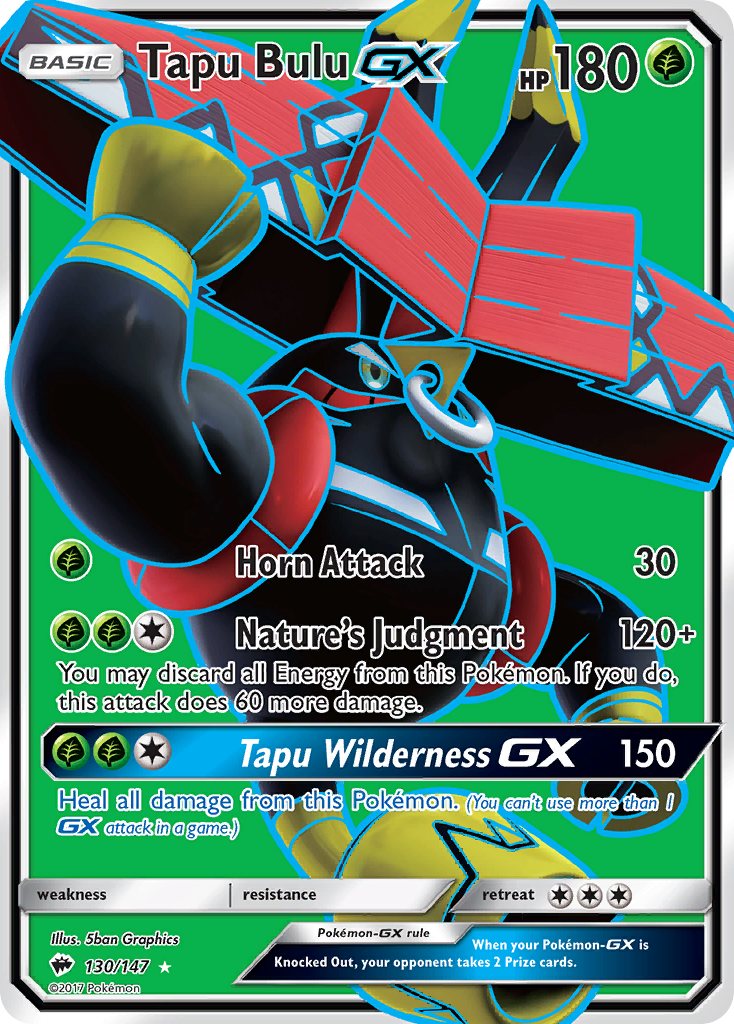 Tapu Bulu GX (130/147) [Sun & Moon: Burning Shadows] | Eastridge Sports Cards & Games