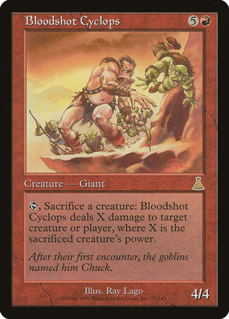 Bloodshot Cyclops [Urza's Destiny] | Eastridge Sports Cards & Games