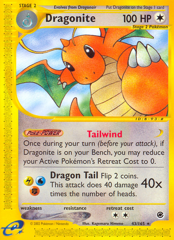 Dragonite (43/165) [Expedition: Base Set] | Eastridge Sports Cards & Games