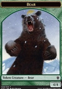 Bear Token [Khans of Tarkir Tokens] | Eastridge Sports Cards & Games