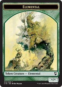 Elemental // Thopter (026) Double-sided Token [Commander 2018 Tokens] | Eastridge Sports Cards & Games