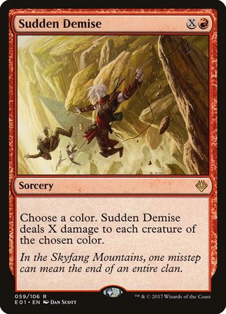 Sudden Demise [Archenemy: Nicol Bolas] | Eastridge Sports Cards & Games