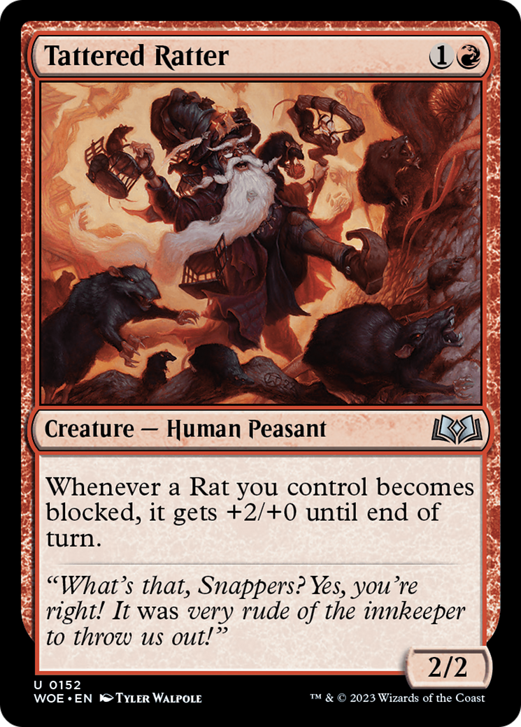 Tattered Ratter [Wilds of Eldraine] | Eastridge Sports Cards & Games