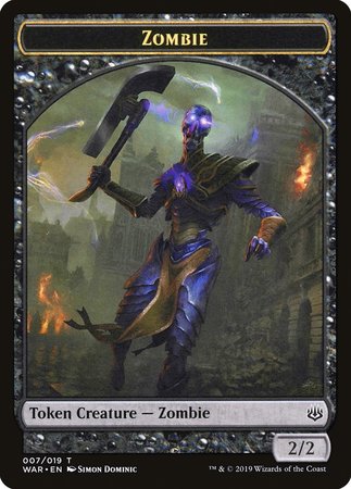 Zombie Token [War of the Spark Tokens] | Eastridge Sports Cards & Games