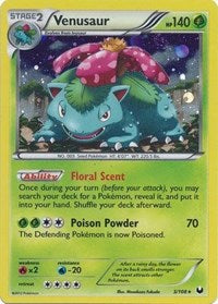 Venusaur (3/108) (Cosmos Holo) (Blister Exclusive) [Black & White: Dark Explorers] | Eastridge Sports Cards & Games