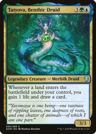 Tatyova, Benthic Druid [Dominaria] | Eastridge Sports Cards & Games