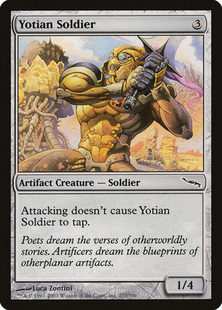 Yotian Soldier [Mirrodin] | Eastridge Sports Cards & Games