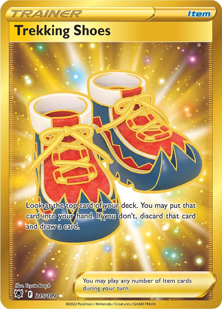 Trekking Shoes (215/189) [Sword & Shield: Astral Radiance] | Eastridge Sports Cards & Games