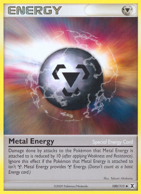 Metal Energy (100/111) [Platinum: Rising Rivals] | Eastridge Sports Cards & Games