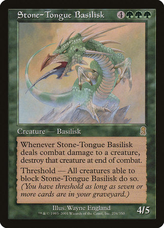 Stone-Tongue Basilisk [Odyssey] | Eastridge Sports Cards & Games