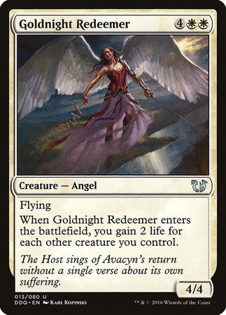 Goldnight Redeemer [Duel Decks: Blessed vs. Cursed] | Eastridge Sports Cards & Games