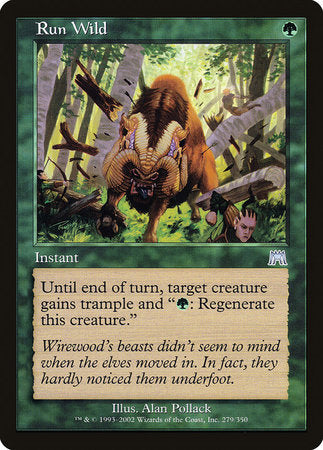 Run Wild [Onslaught] | Eastridge Sports Cards & Games