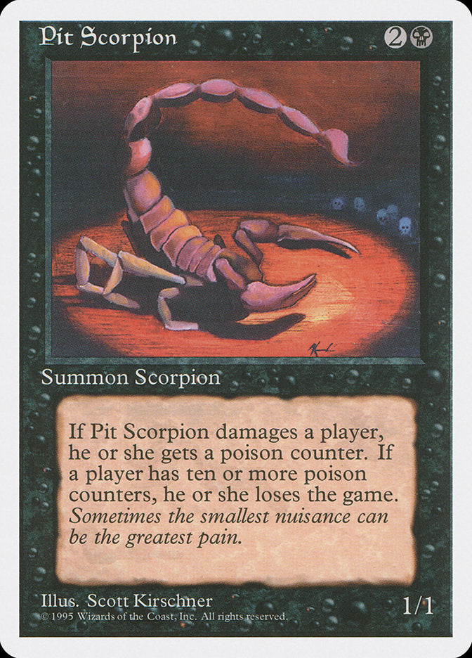 Pit Scorpion [Fourth Edition] | Eastridge Sports Cards & Games