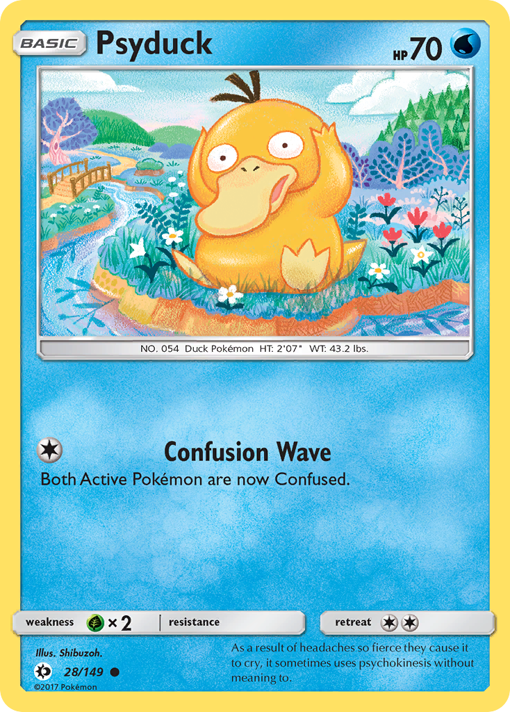 Psyduck (28/149) [Sun & Moon: Base Set] | Eastridge Sports Cards & Games