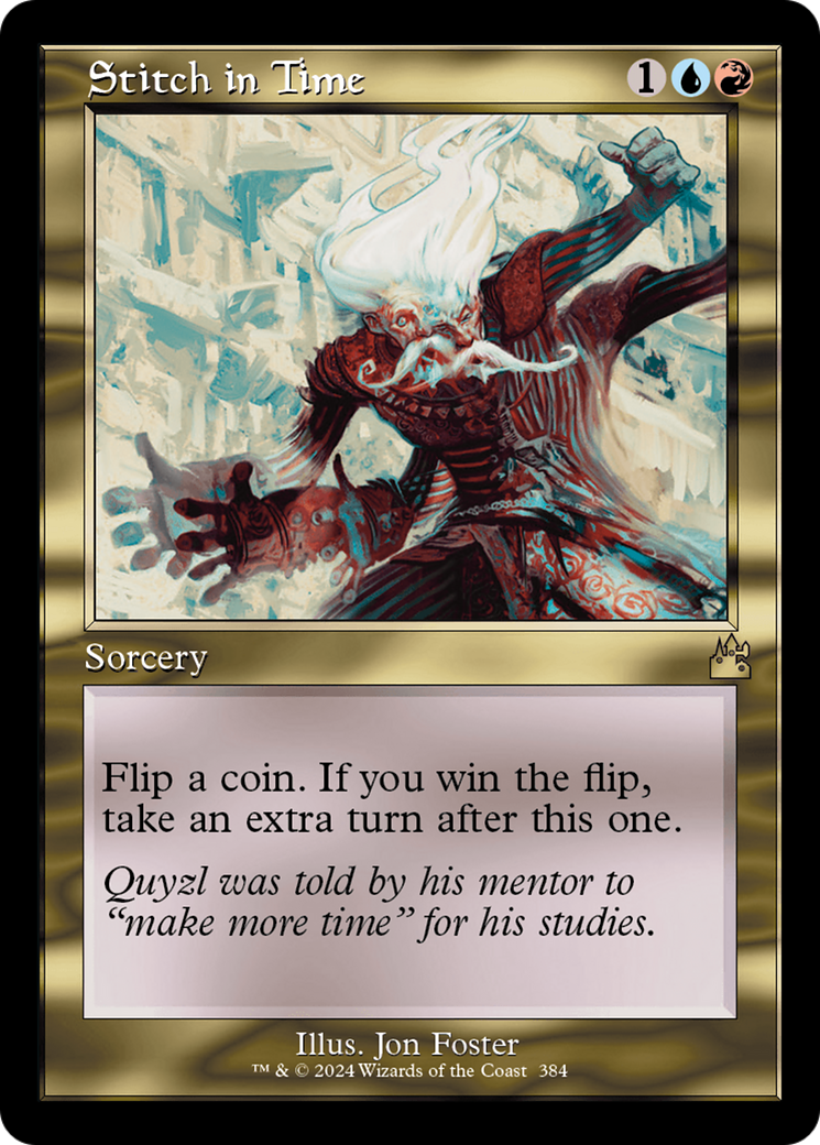 Stitch in Time (Retro Frame) [Ravnica Remastered] | Eastridge Sports Cards & Games