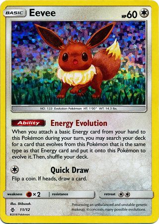 Eevee (11/12) [McDonald's Promos: 2018 Collection] | Eastridge Sports Cards & Games