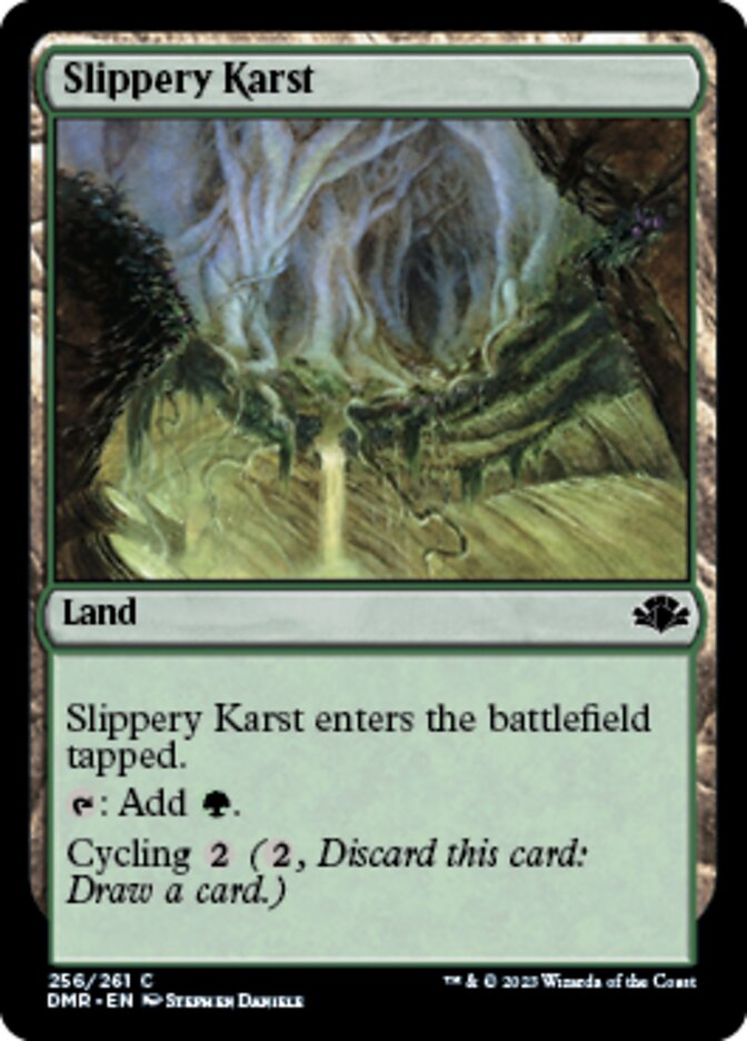 Slippery Karst [Dominaria Remastered] | Eastridge Sports Cards & Games