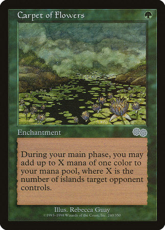 Carpet of Flowers [Urza's Saga] | Eastridge Sports Cards & Games