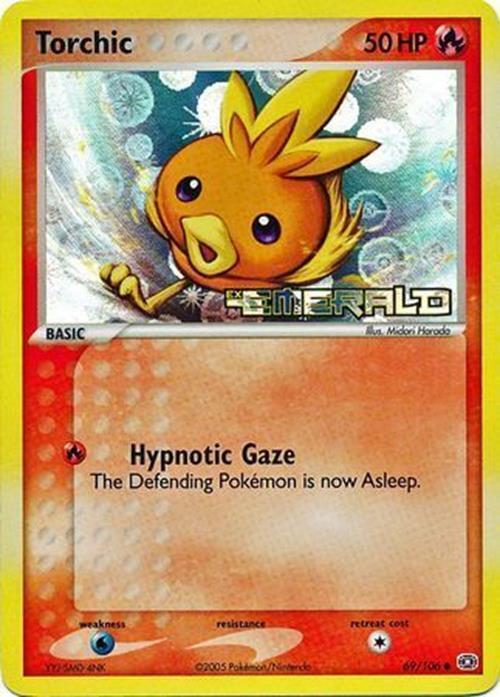 Torchic (69/106) (Stamped) [EX: Emerald] | Eastridge Sports Cards & Games
