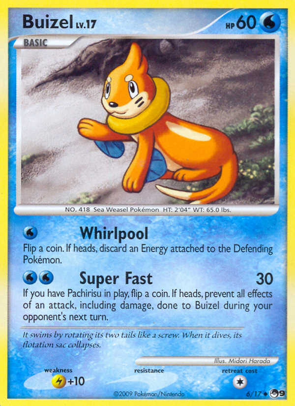 Buizel (6/17) [POP Series 9] | Eastridge Sports Cards & Games