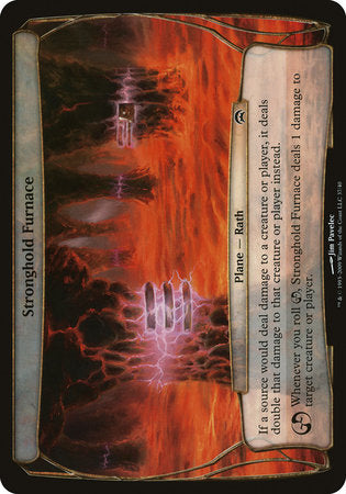 Stronghold Furnace (Planechase) [Planechase Planes] | Eastridge Sports Cards & Games