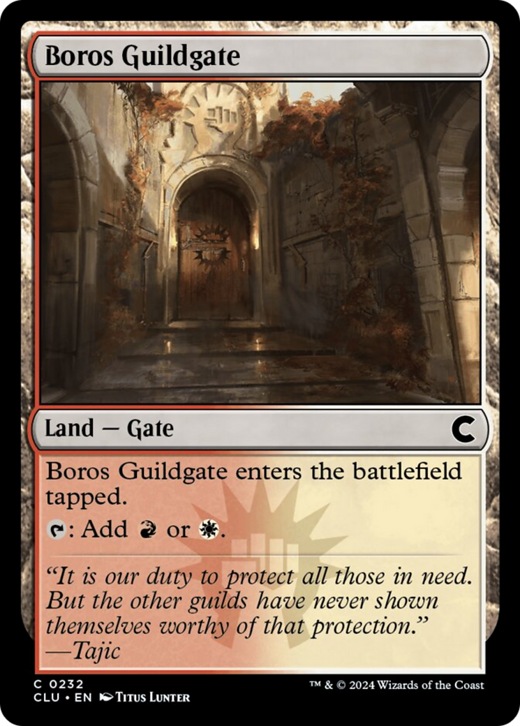 Boros Guildgate [Ravnica: Clue Edition] | Eastridge Sports Cards & Games