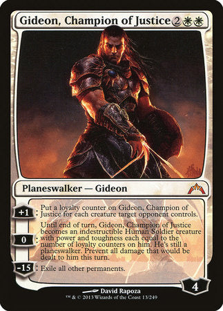Gideon, Champion of Justice [Gatecrash] | Eastridge Sports Cards & Games