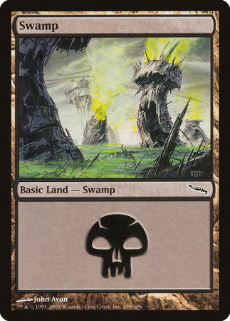 Swamp (298) [Mirrodin] | Eastridge Sports Cards & Games