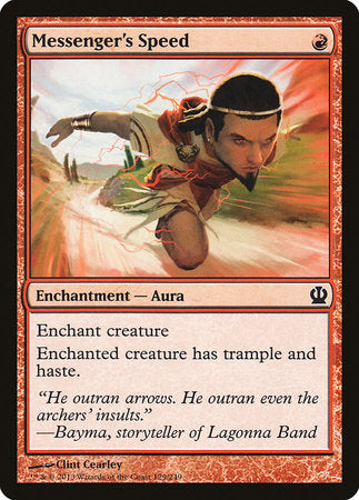 Messenger's Speed [Theros] | Eastridge Sports Cards & Games